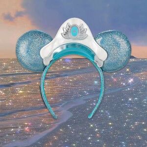 Disney Cruise 25th Anniversary Shimmering Seas Loungefly Mouse Ear Headband